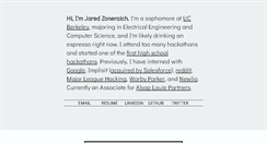 Desktop Screenshot of imjaredz.com